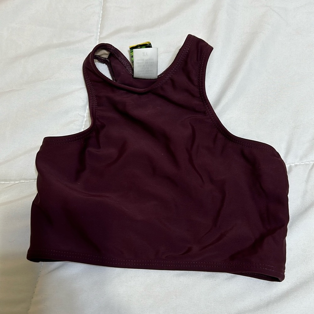 Kortni Jeane girls swim top
